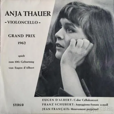 安雅·陶尔 1962年大提琴现场录音
