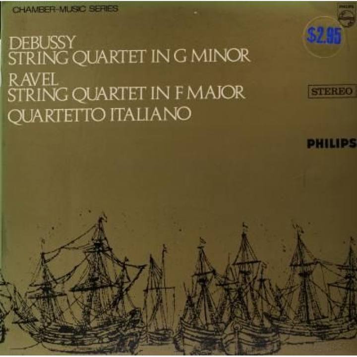 拉威尔《F大调弦乐四重奏》 德彪西《G小调弦乐四重奏》 /意大利弦乐四重奏