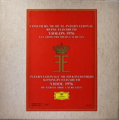 1976年伊丽莎白女王国际音乐比赛 前3名音乐