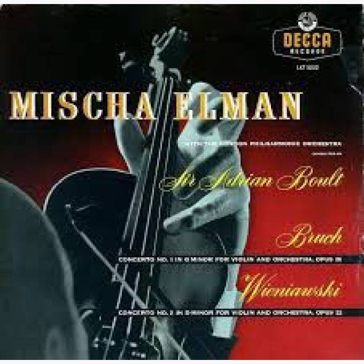 布鲁赫、维尼亚夫斯基 《g小调第一小提琴协奏曲》 《d小调第二号小提琴协奏曲》/艾尔曼小提琴 ，鲍尔特指挥伦敦爱乐乐团