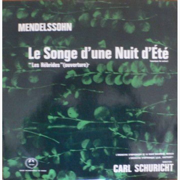 门德尔松《仲夏夜之梦》 《赫布里底群岛“芬格尔山洞”  b小调为管弦乐队而作的音乐会序曲  第2序曲》 /舒里希特指挥 ,巴伐利亚国家广播交响乐团，斯图加特广播交响乐团 