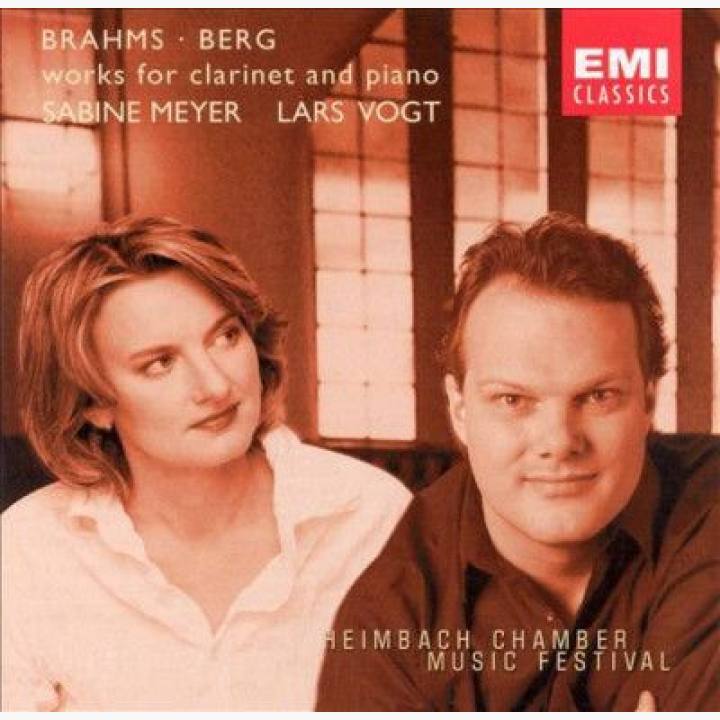 贝尔格《四首歌曲，为单簧管和钢琴而作》 《钢琴奏鸣曲, OP.1》 /勃拉姆斯《E大调为单簧管（或中提琴）和钢琴而作的第2奏鸣曲》 《f小调为单簧管（或中提琴）和钢琴而作的奏鸣曲》 《为人声和钢琴而作的歌曲和浪漫曲集，徒劳小夜曲（“我在夜里采摘着篱笆边的玫瑰”）》 /梅耶单簧管 ,福格特钢琴 