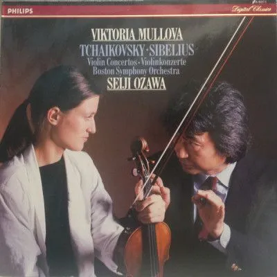 柴可夫斯基和西贝柳斯小提琴协奏曲-穆洛娃小提琴,小泽征尔指挥波士顿交响乐团