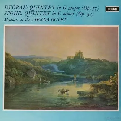 德沃夏克/施波尔，维也纳八重奏组–G大调五重奏op.77 /C小调五重奏op.52