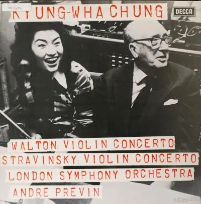 沃尔顿&斯特拉文斯基:小提琴协奏曲  郑京和/普列文指挥伦敦交响乐团