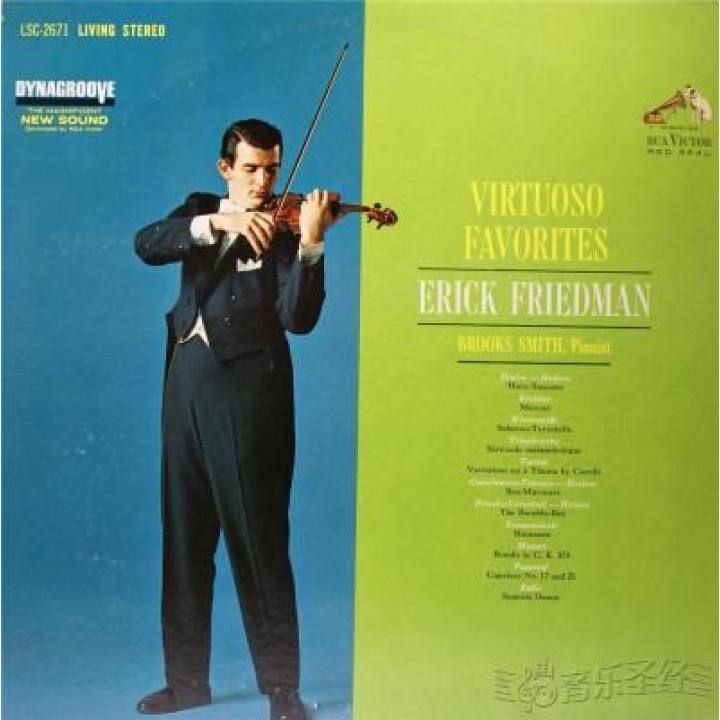 塔蒂尼等《埃里克·弗雷德曼的最爱-科雷利主题变奏曲等》-埃里克·弗雷德曼，小提琴/布鲁克斯·史密斯，钢琴演奏