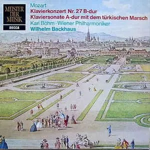 莫扎特：第二十七钢琴协奏曲K.595,第十一钢琴奏鸣曲K.331    巴克豪斯演奏