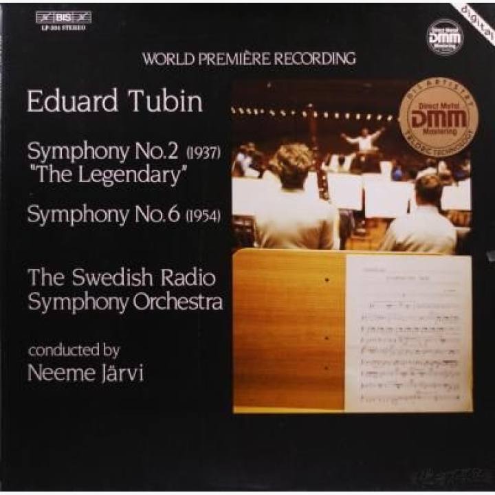 杜宾《第2交响曲“传奇”》 《第6交响曲》 /莱塞尔演奏 ,雅尔维指挥 ,瑞典广播交响乐团 