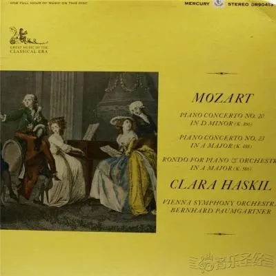 莫扎特《钢琴协奏曲&回旋曲》- 哈斯基尔钢琴演奏/鲍姆加特纳指挥维也纳交响乐团
