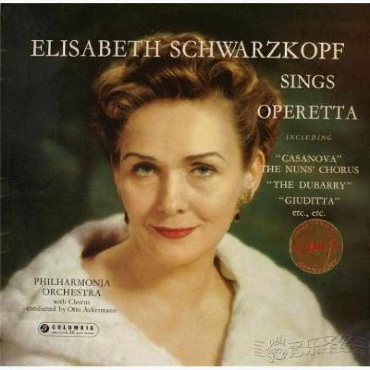 伊莉莎白·施瓦茨科普芙演唱轻歌剧选曲-奥托·阿克曼爱乐乐团和爱乐合唱团