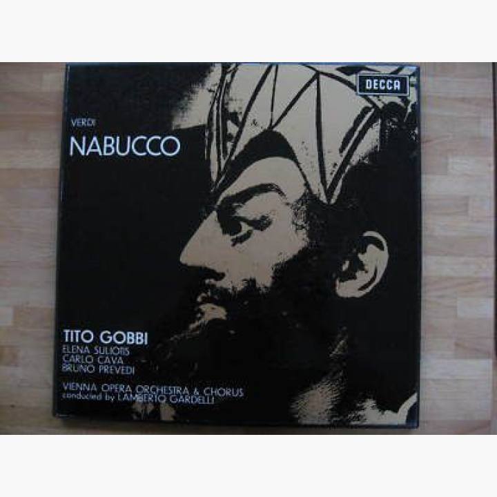 威尔第《纳布科》/兰贝托·加尔德里指挥维也纳国家歌剧院交响乐团与合唱团/蒂托·戈比 等演唱