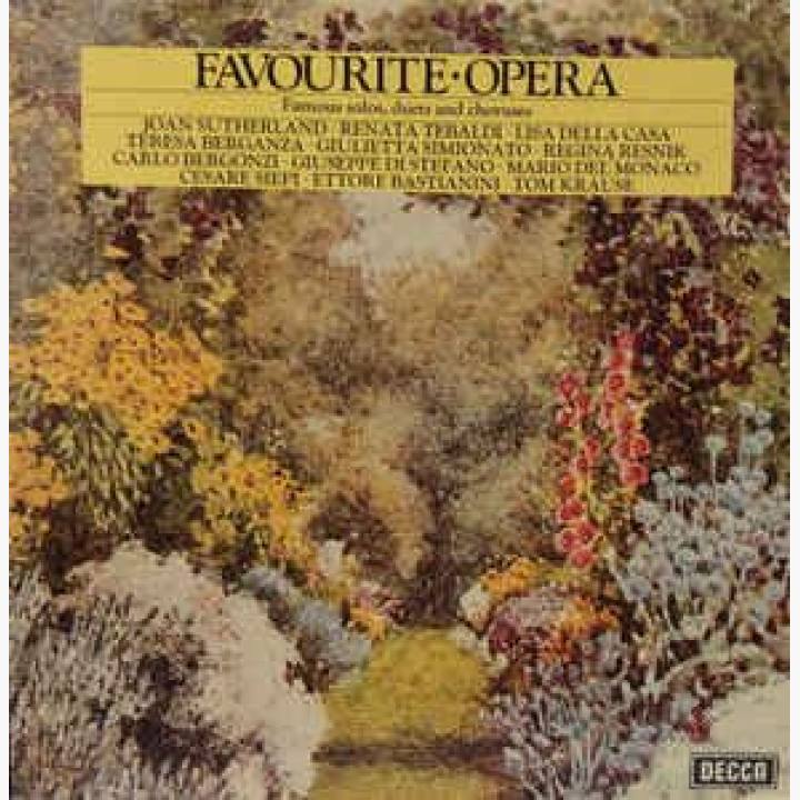 《最喜欢的歌剧 - 著名的独唱，二重唱和合唱》