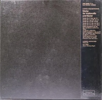 贝多芬《大提琴奏鸣曲全集》-埃利·奈伊钢琴,路德维格·霍尔舍大提琴