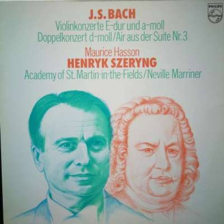 巴赫《小提琴协奏曲》  《D大调第3管弦乐队曲》 /谢霖小提琴 ,马里纳指挥 ,圣马丁室内乐团 