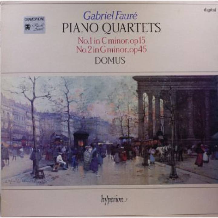 福雷《第一、二钢琴四重奏》/多姆斯四重奏组
