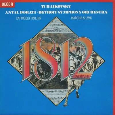 柴可夫斯基《1812序曲》《意大利随想曲》《斯拉夫进行曲》/多拉蒂指挥底特律交响乐团