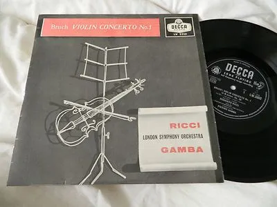 布鲁赫《g小调第一小提琴协奏曲》/里奇演奏,甘巴指挥伦敦交响乐团