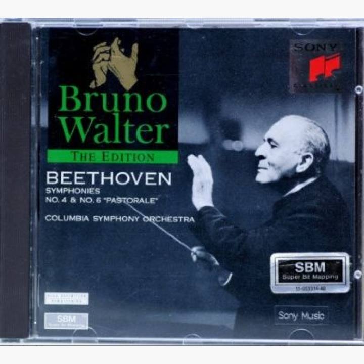 贝多芬《降B大调第4交响曲》《F大调第6交响曲（“田园”）》/瓦尔特指挥哥伦比亚交响乐团