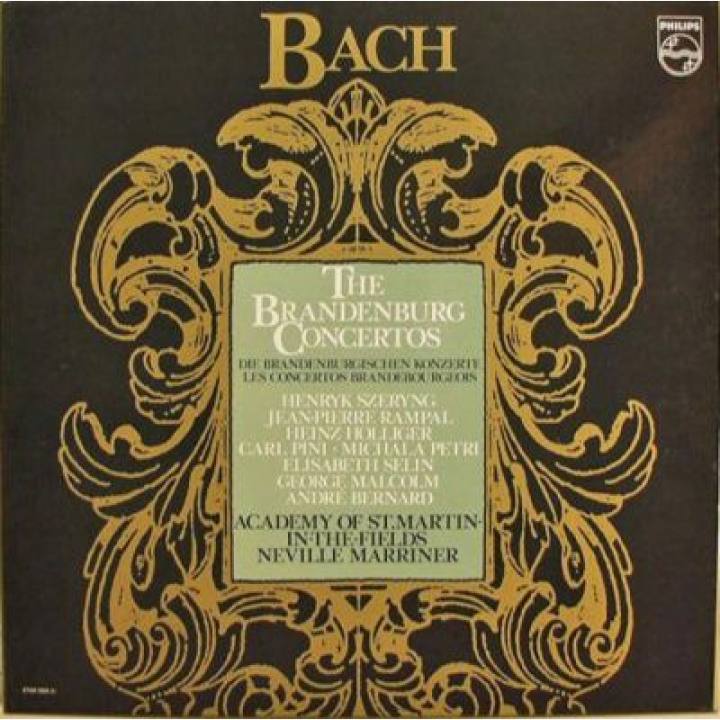 巴赫《勃兰登堡协奏曲NO.1-6》/韦盖演奏，马里纳指挥圣马丁室内乐团