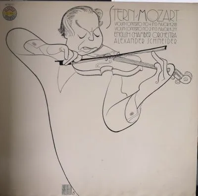 莫扎特《D大调为小提琴和管弦乐队而作的第2协奏曲》 《D大调为小提琴和管弦乐队而作的第4协奏曲》 /斯特恩演奏,兹夫斯曼指挥英国室内乐团
