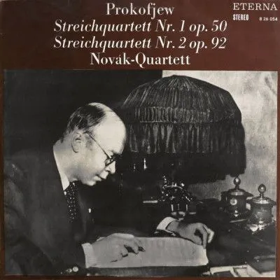 谢尔盖·普罗科菲耶夫，诺瓦克四重奏– Streichquartett Nr。1个 50 / Streichquartett Nr。2 Op。92