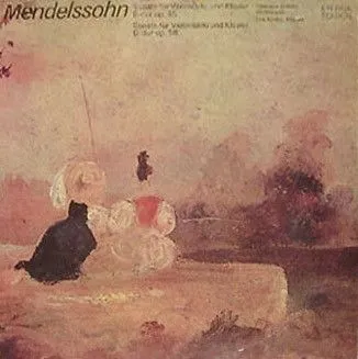 门德尔松《降B大调为大提琴和钢琴而作的第1奏鸣曲》 《D大调为大提琴和钢琴而作的第2奏鸣曲》 /迪尔纳大提琴 ,安德钢琴