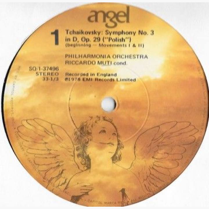柴可夫斯基《D大调第3交响曲“波兰”》 /穆蒂指挥 ,爱乐乐团 