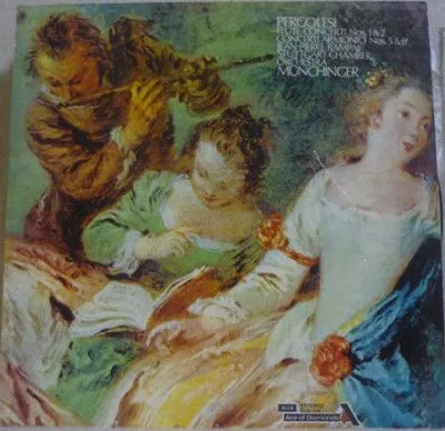 佩尔戈莱西《协奏曲集》/明兴格尔指挥斯图加特室内乐团/让-皮埃尔·朗帕尔 演奏