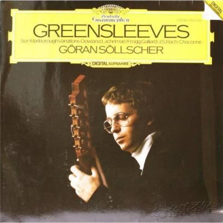 佛朗西斯·卡汀--绿袖子，约翰.道兰--泪之帕凡舞曲等  戈兰·瑟尔舍吉他演奏