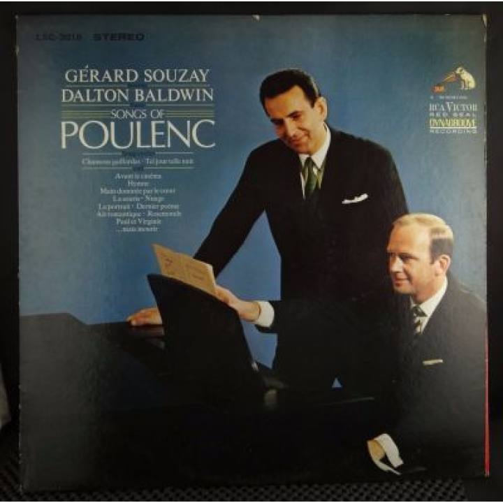 普朗克艺术歌曲-杰拉德·苏哉演唱，道尔顿·鲍德温钢琴