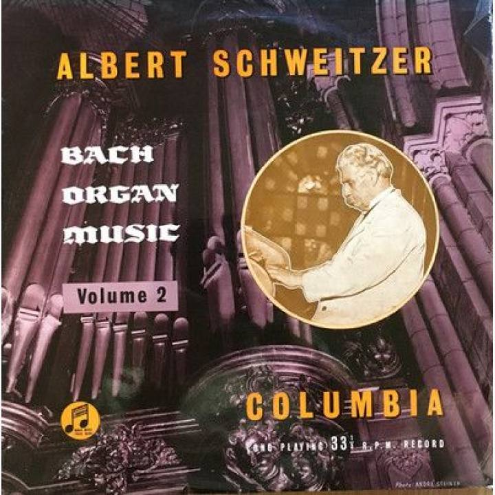 阿尔贝特·施韦泽 演奏 巴赫管风琴作品集