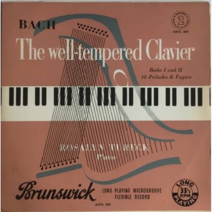 巴赫《D大调为键盘乐器而作的第5前奏曲和赋格》 《d小调为键盘乐器而作的第6前奏曲和赋格》 等作品 /图莱克演奏