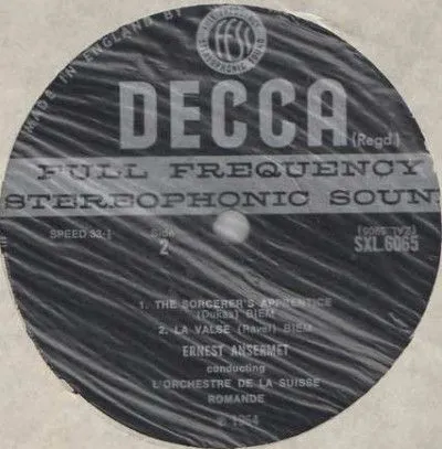 Works By Ravel, Honegger & Dukas