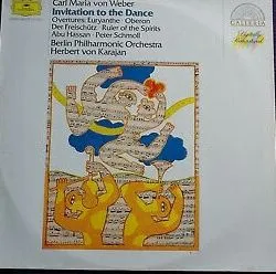 卡拉扬，柏林爱乐乐团，卡尔玛丽亚冯韦伯。邀舞《华丽回旋曲》。乌韦尔蒂伦