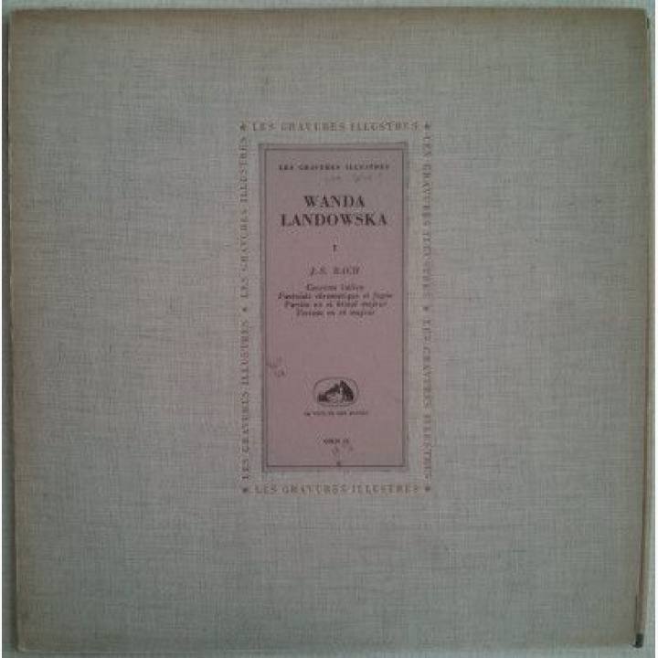 巴赫《意大利协奏曲》《幻想曲与赋格》等作品/旺达·兰多夫斯卡演奏