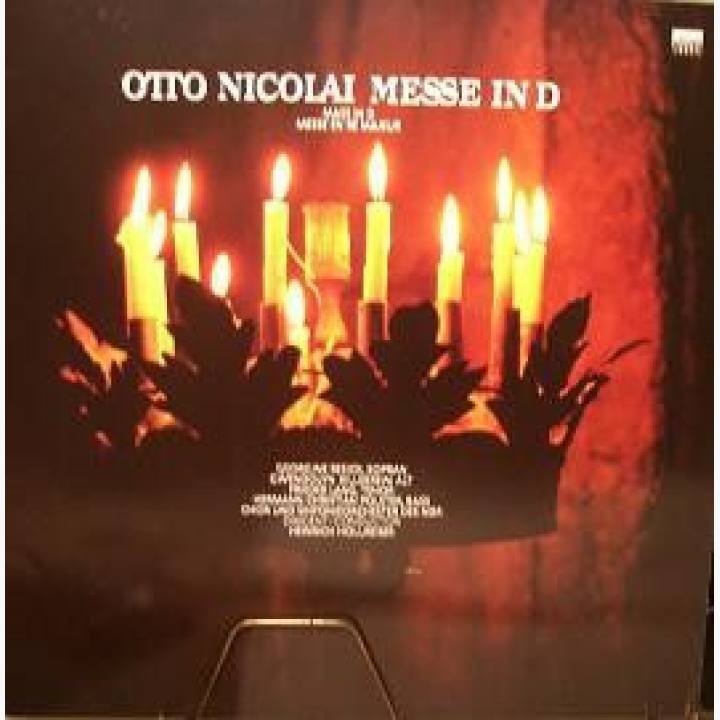 奥托·尼古拉《羔羊经》莫扎特《荣耀经》 《信经》 《圣哉经》 《降福经》宾根《慈悲经》基勒布鲁女中音 ,波尔斯特男低音，雷西克女高音 ,霍尔莱瑟指挥 ,北德广播交响乐团，北德广播合唱团 