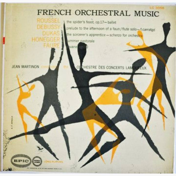 德彪西《农神的下午前奏曲》 /鲁塞尔《蜘蛛的盛宴（完整的芭蕾）》 /福雷《帕凡舞曲，升f小调或管弦乐队而作》 /奥涅格《夏日牧歌 》/杜卡《魔法师的学徒》 /拉莫鲁音乐会乐团 