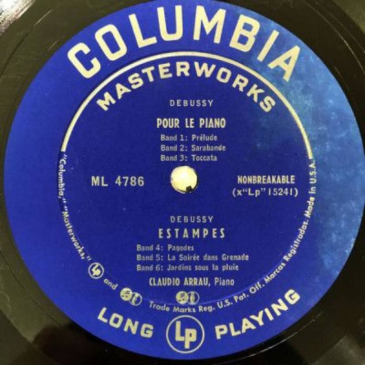 德彪西《为钢琴而作的钢琴组曲》《版画,为钢琴而作》《意象3首 第1集》《意象3首，第2集》 /阿劳钢琴