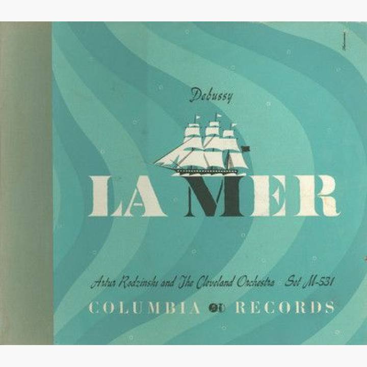 德彪西《大海，为管弦乐队而作的交响素描3首》 /罗津斯基指挥 ,克利夫兰交响乐团 