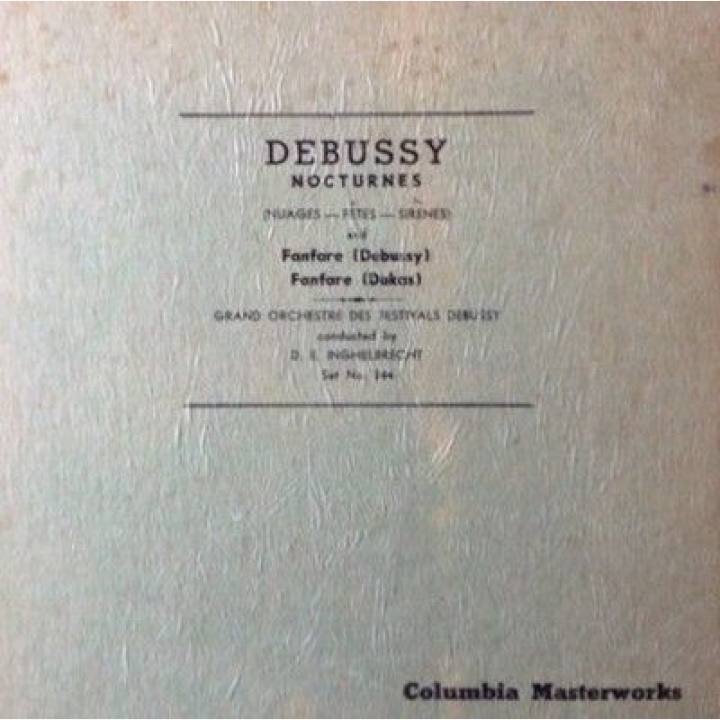 杜卡《死亡前的喧嚣》德彪西《夜曲（3）》《圣塞巴斯蒂安的殉难，为独唱，合唱和管弦乐队而作的戏剧配乐》