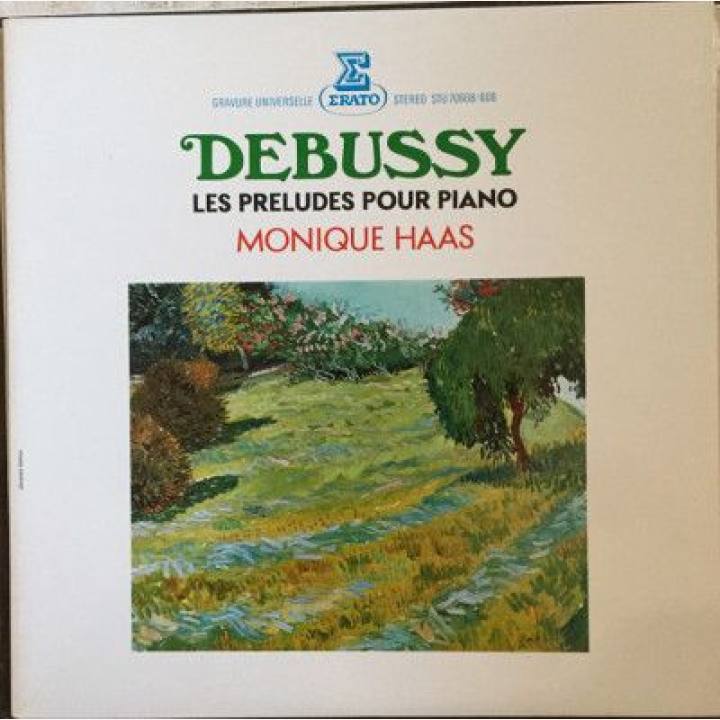 德彪西《为钢琴而作的前奏曲12首，第1册》 《前奏曲，第二册》 /哈斯钢琴