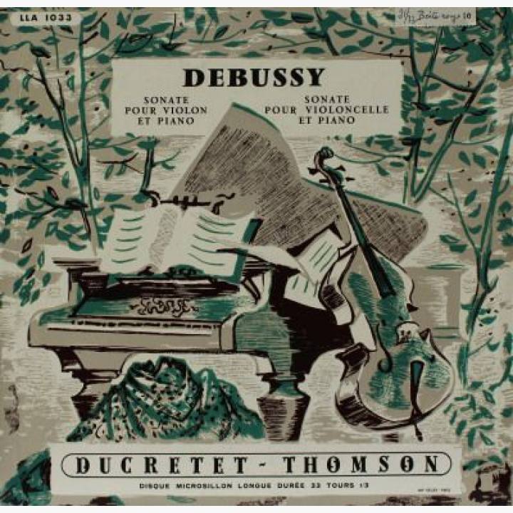 德彪西《为小提琴和钢琴而作的奏鸣曲》《为大提琴和钢琴而作的奏鸣曲》/乔伊,雷威演奏