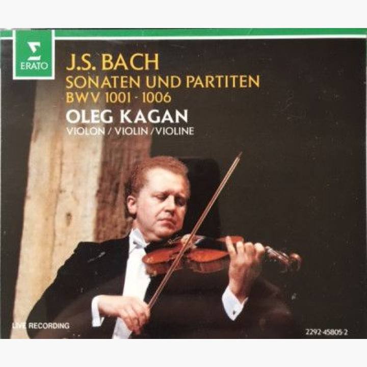 巴赫《无伴奏小提琴奏鸣曲与组曲全集》/卡根小提琴 ,