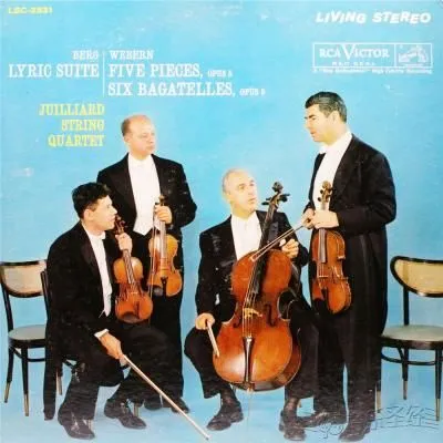 贝尔格&韦伯恩《抒情组曲》《弦乐四重奏五章》《弦乐四重奏6首小品》-茱莉亚四重奏