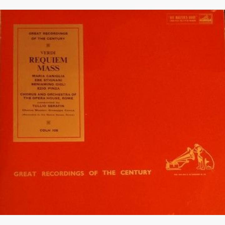 威尔第《安魂曲》/卡尼歌莉娅,丝蒂葛娜妮等演唱/赛拉芬,孔卡指挥罗马歌剧院管弦乐团与合唱团