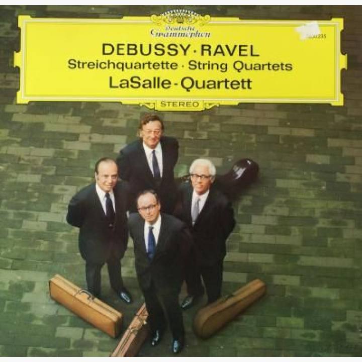 德彪西《G小调弦乐四重奏》 拉威尔《F大调弦乐四重奏》 /拉萨叶四重演奏