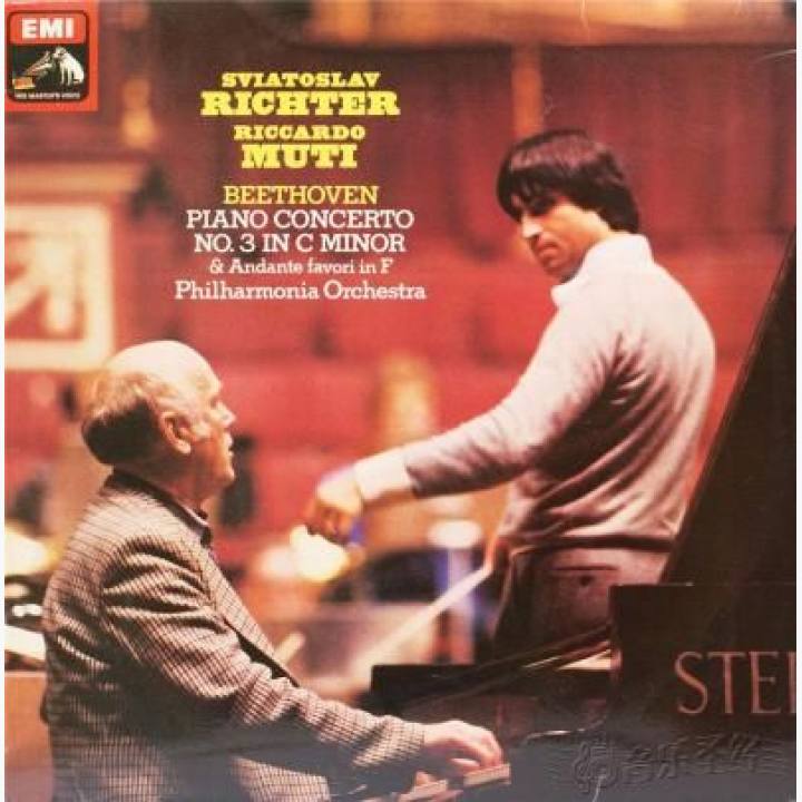 贝多芬《第三钢琴协奏曲&amp; F大调可爱的行板》-斯维亚托斯拉夫·里赫特钢琴 里卡多·穆蒂指挥 爱乐乐团