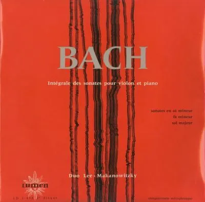 马卡诺维茨基和诺尔·李演奏《巴赫小提琴奏鸣曲第2集》