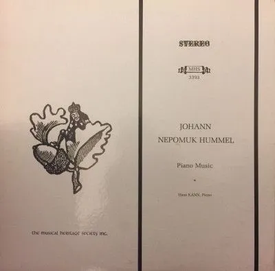 胡梅尔《E大调第二钢琴奏鸣曲》《降E大调回旋曲》《“阿米德”主题变奏曲》 /坎恩钢琴