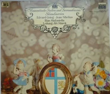 西贝柳斯《》 《乡村组曲（3)》 《优美组曲（3)》 /格里格《为管弦乐队（或钢琴）而作的悲哀的旋律2首》 《为弦乐队（或钢琴或钢琴四手联弹）而作的北欧人旋律2首》 《山中黄昏,为钢琴而作的抒情小品6首》 《在摇篮旁,为钢琴而作的抒情小品6首》 /,里亚斯交响乐团 